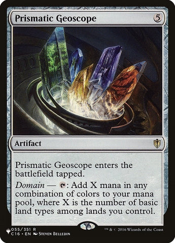 Image for Prismatic Geoscope (55) [The List Reprints]