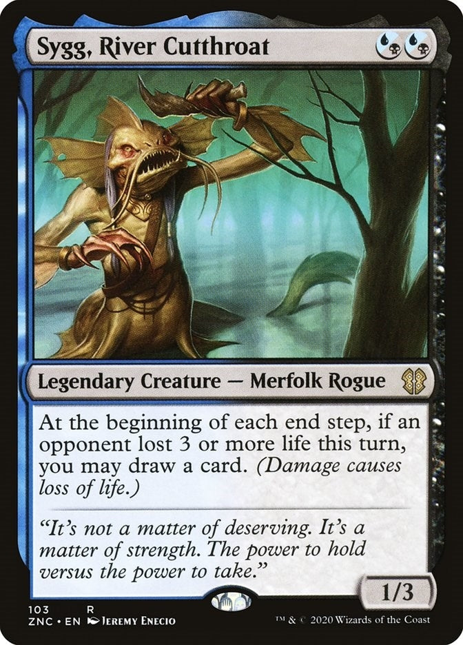 Image for Sygg, River Cutthroat (103) [Commander: Zendikar Rising]