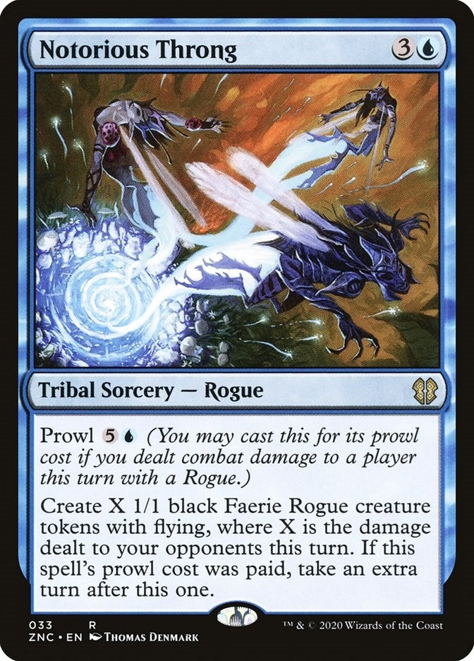 Image for Notorious Throng (33) [Commander: Zendikar Rising]