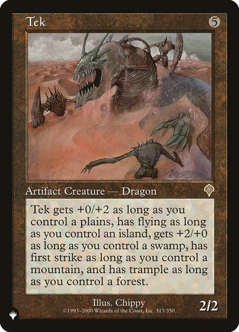 Image for Tek (313) [The List Reprints]