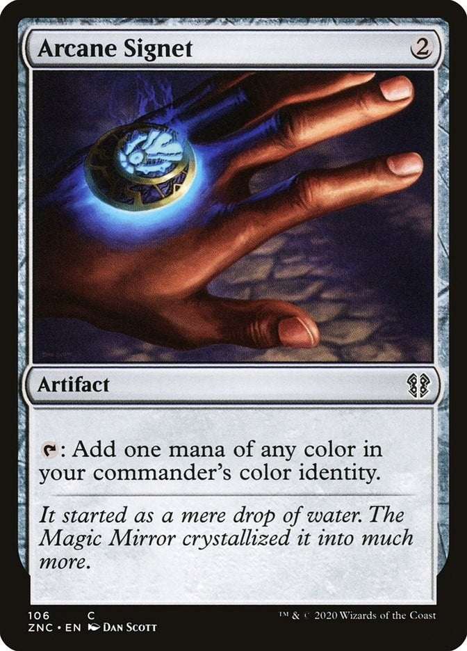 Image for Arcane Signet (106) [Commander: Zendikar Rising]