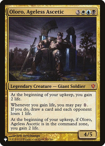 Image for Oloro, Ageless Ascetic (203) [The List Reprints]