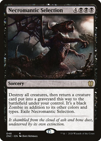 Image for Necromantic Selection (48) [Commander: Zendikar Rising]