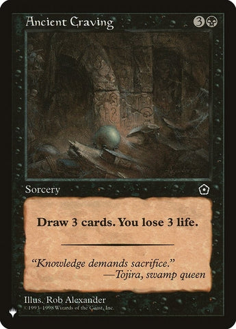 Image for Ancient Craving [The List Reprints]