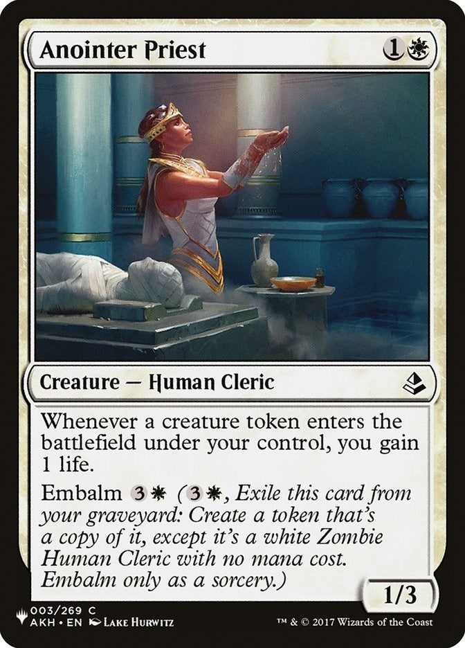 Image for Anointer Priest (3) [The List Reprints]