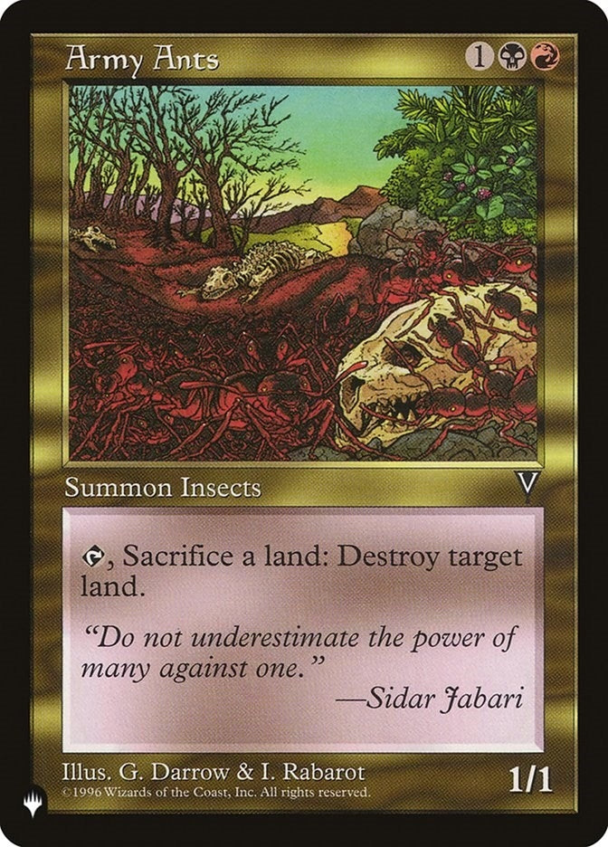 Image for Army Ants [The List Reprints]