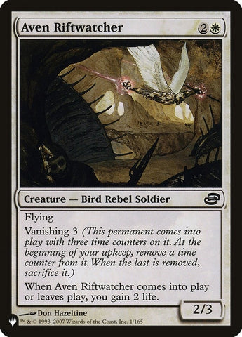Image for Aven Riftwatcher (1) [The List Reprints]