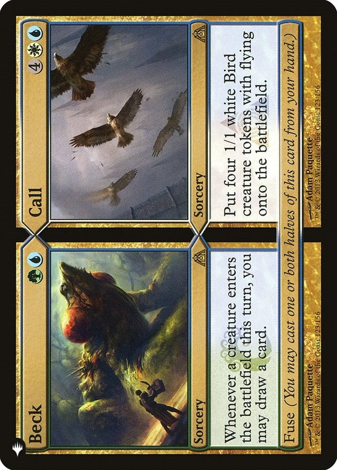 Image for Beck // Call (123) [The List Reprints]