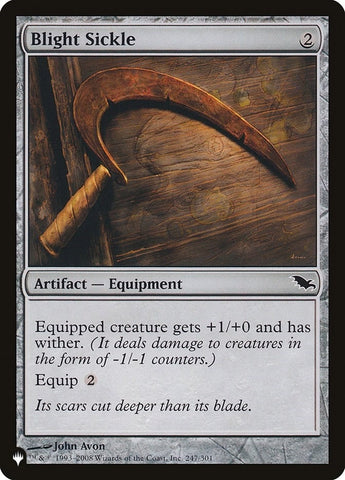 Image for Blight Sickle (247) [The List Reprints]