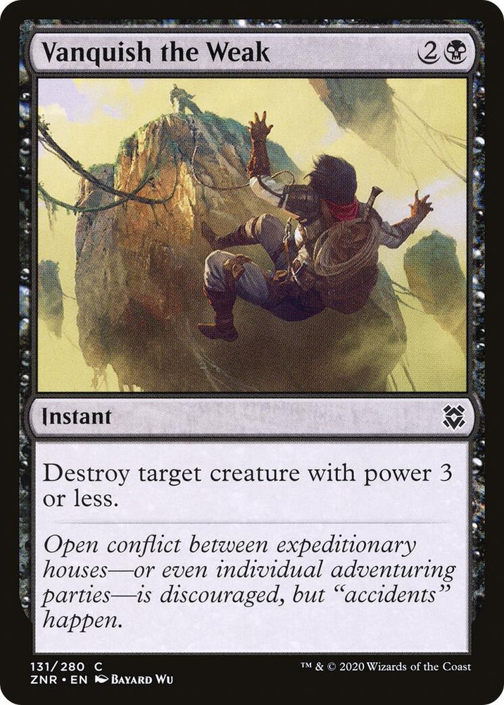 Image for Vanquish the Weak (131) [Zendikar Rising]