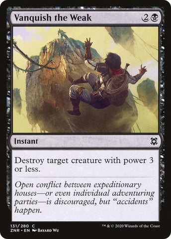 Image for Vanquish the Weak (131) [Zendikar Rising]