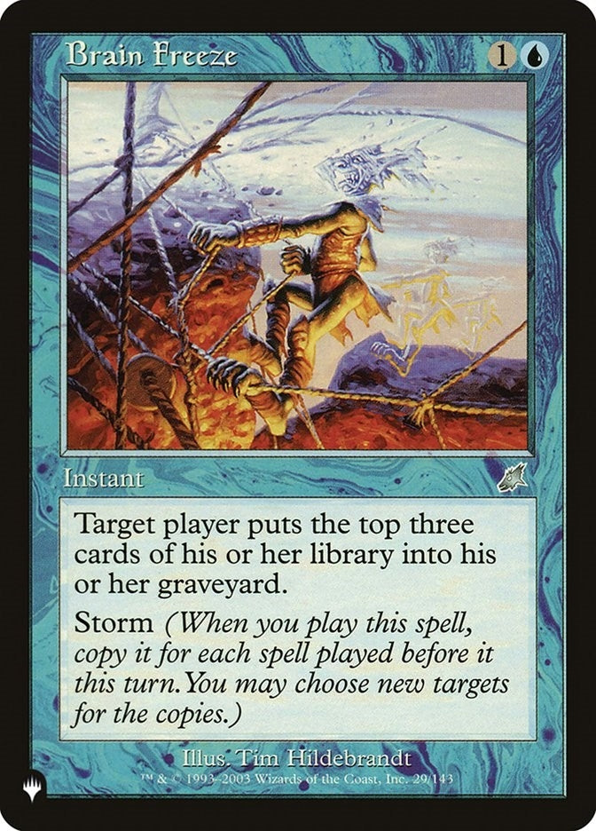 Image for Brain Freeze (29) [The List Reprints]