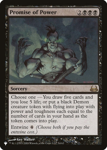 Image for Promise of Power (54) [The List Reprints]