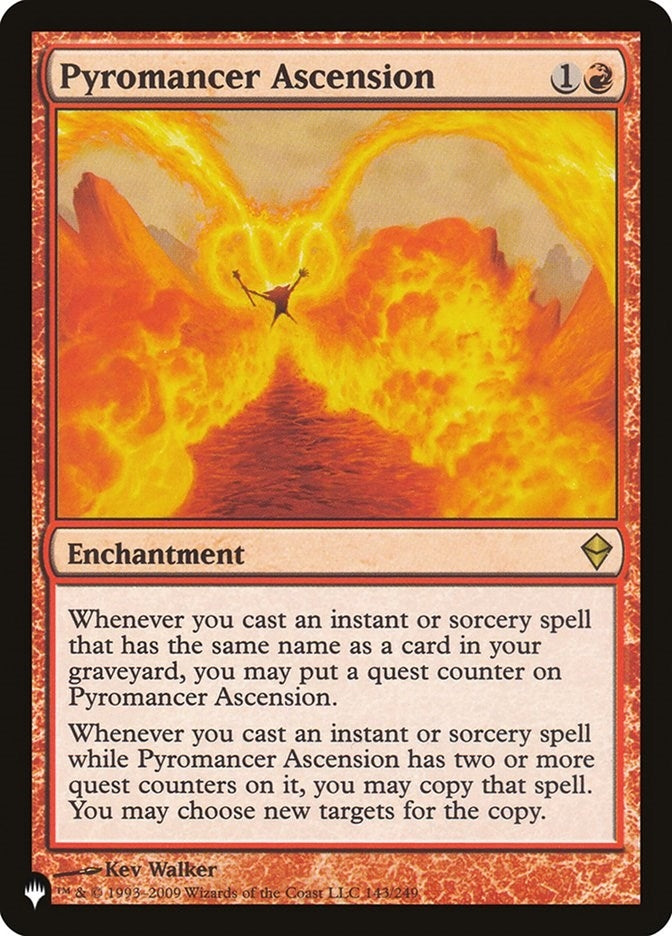 Image for Pyromancer Ascension (143) [The List Reprints]