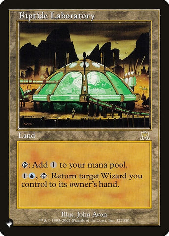 Image for Riptide Laboratory (322) [The List Reprints]