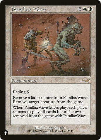 Image for Parallax Wave (17) [The List Reprints]
