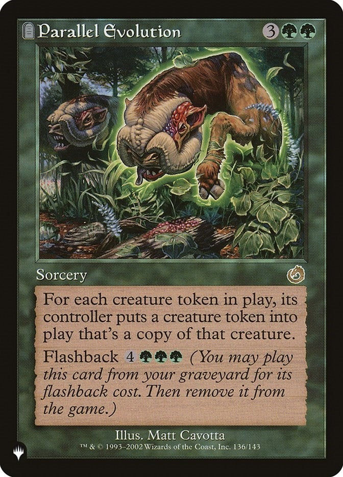 Image for Parallel Evolution (136) [The List Reprints]