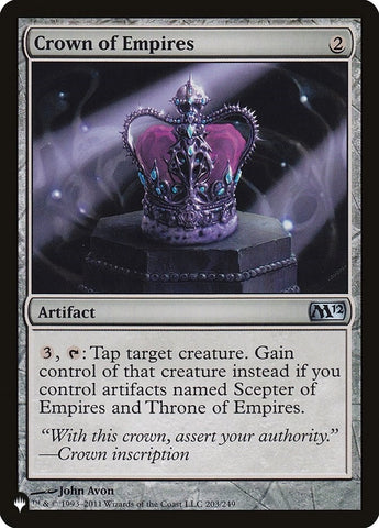 Image for Crown of Empires (203) [The List Reprints]