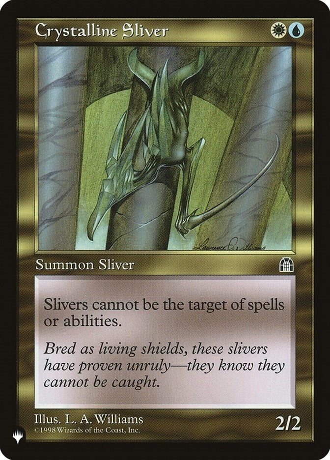 Image for Crystalline Sliver [The List Reprints]