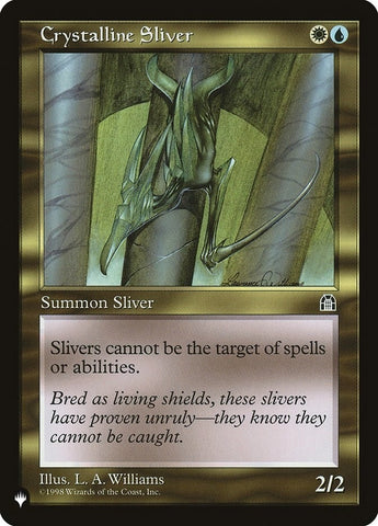 Image for Crystalline Sliver [The List Reprints]