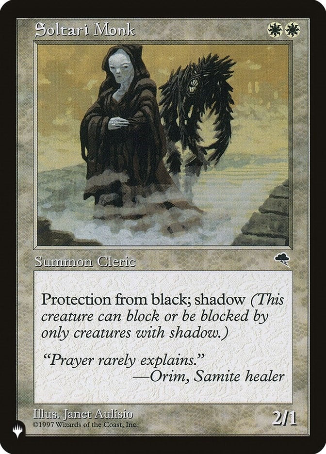 Image for Soltari Monk (257) [The List Reprints]