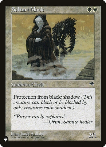 Image for Soltari Monk (257) [The List Reprints]