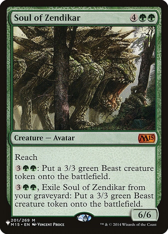 Image for Soul of Zendikar (201) [The List Reprints]