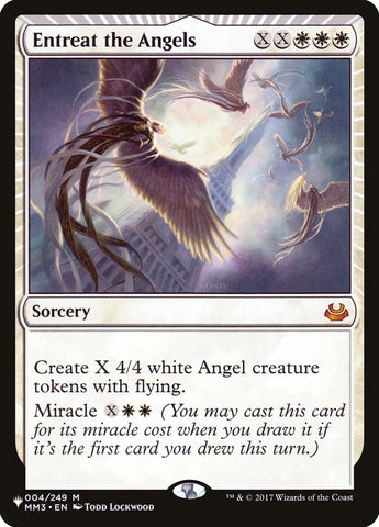 Image for Entreat the Angels (MM3) (4) [The List Reprints]