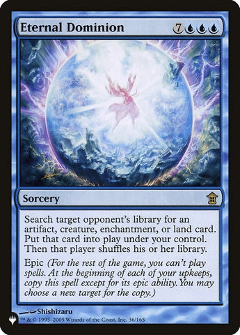 Image for Eternal Dominion (36) [The List Reprints]