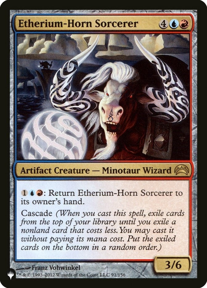 Image for Etherium-Horn Sorcerer (91) [The List Reprints]