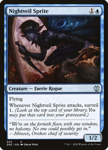 Image for Nightveil Sprite (32) [Commander: Zendikar Rising]