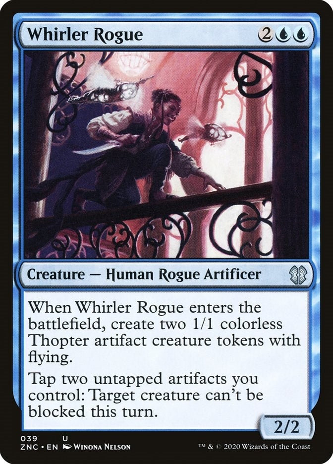 Image for Whirler Rogue (39) [Commander: Zendikar Rising]