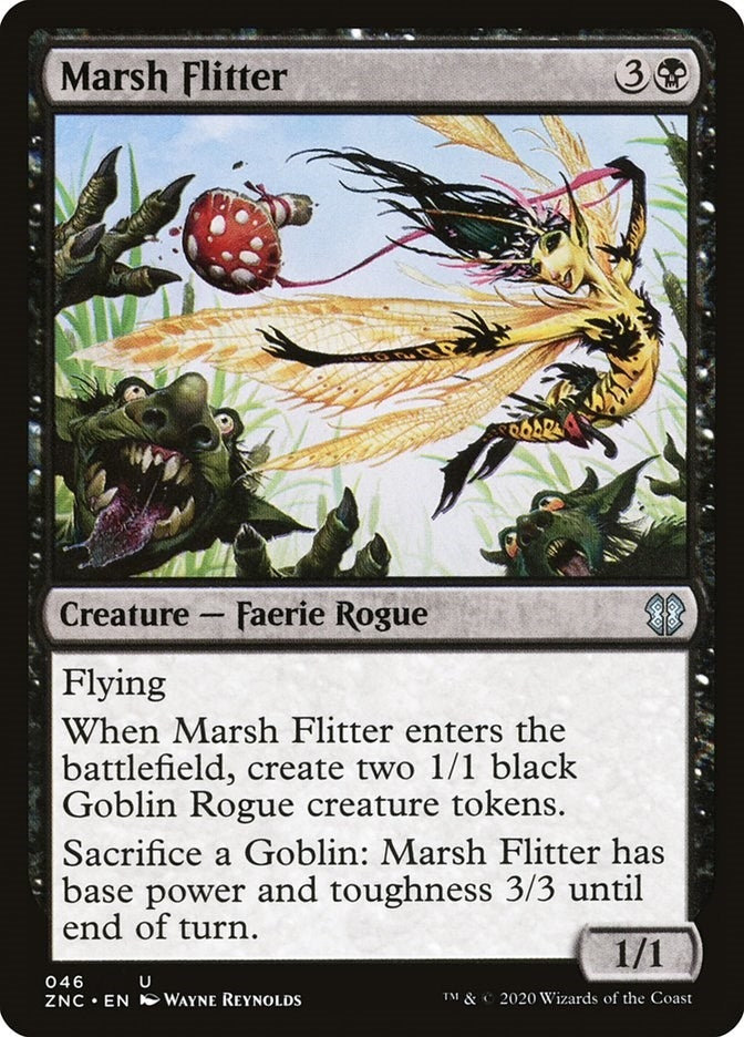Image for Marsh Flitter (46) [Commander: Zendikar Rising]
