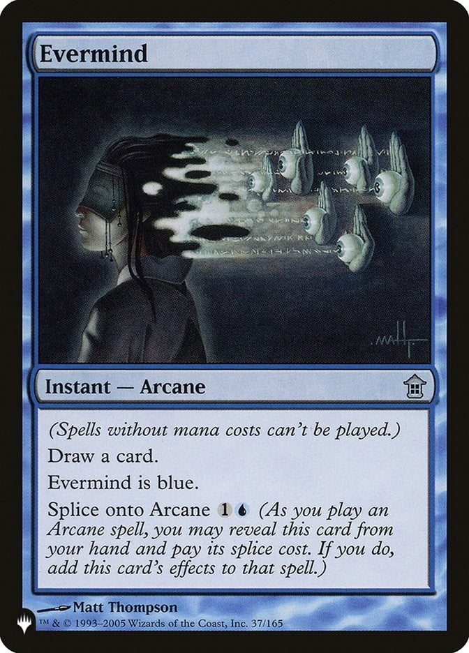 Image for Evermind (37) [The List Reprints]