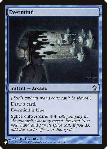 Image for Evermind (37) [The List Reprints]
