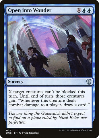 Image for Open into Wonder (34) [Commander: Zendikar Rising]