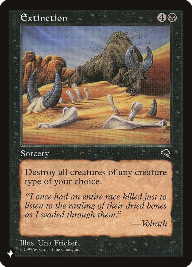 Image for Extinction [The List Reprints]