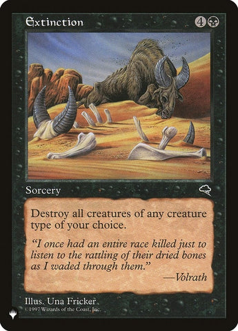 Image for Extinction [The List Reprints]