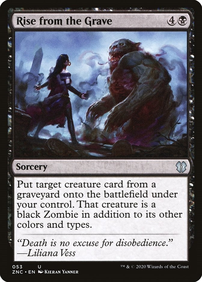 Image for Rise from the Grave (53) [Commander: Zendikar Rising]