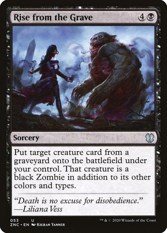 Image for Rise from the Grave (53) [Commander: Zendikar Rising]