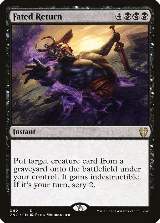 Image for Fated Return (42) [Commander: Zendikar Rising]
