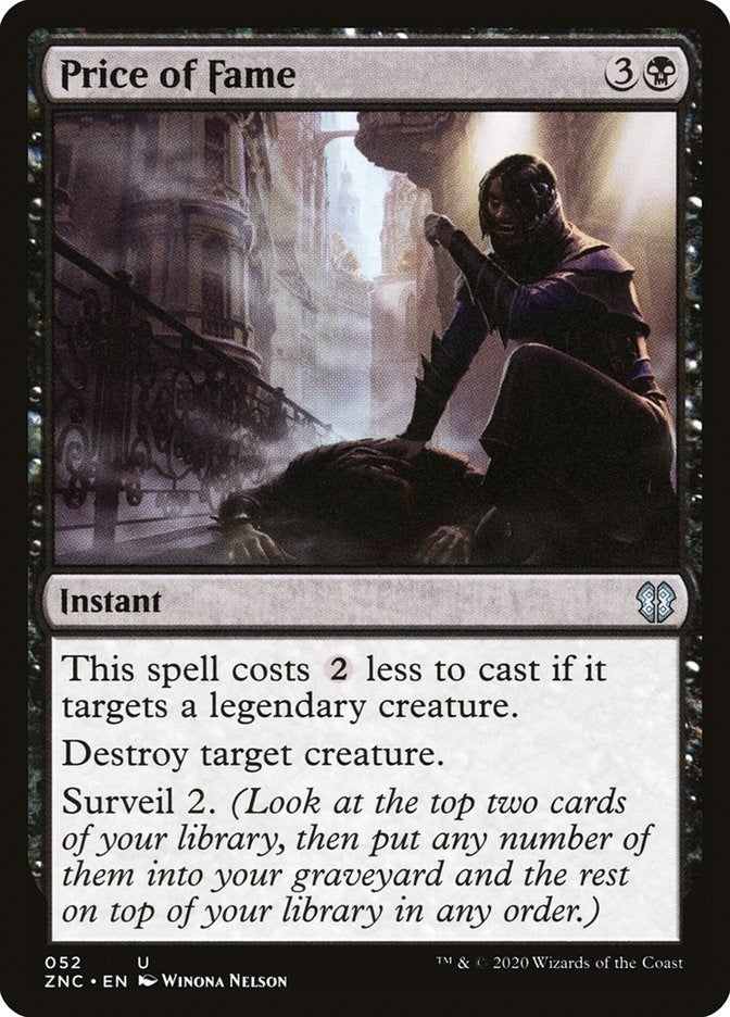 Image for Price of Fame (52) [Commander: Zendikar Rising]