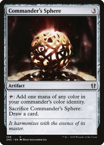 Image for Commander's Sphere (109) [Commander: Zendikar Rising]