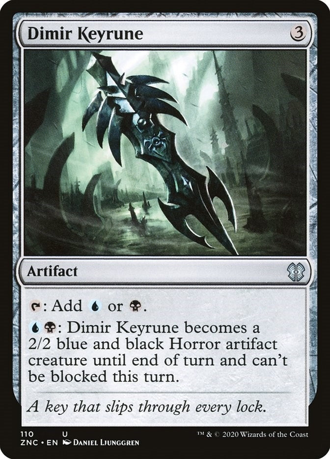 Image for Dimir Keyrune (110) [Commander: Zendikar Rising]