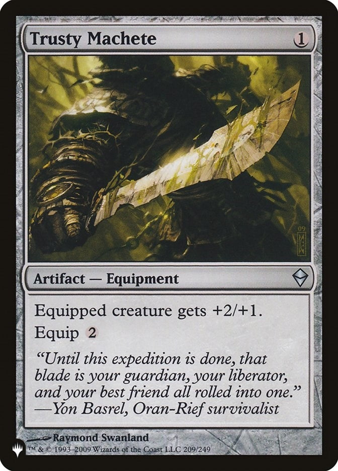 Image for Trusty Machete (209) [The List Reprints]