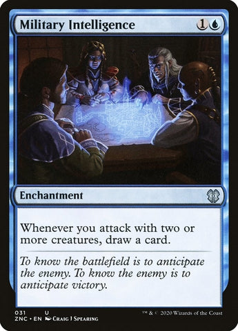 Image for Military Intelligence (31) [Commander: Zendikar Rising]