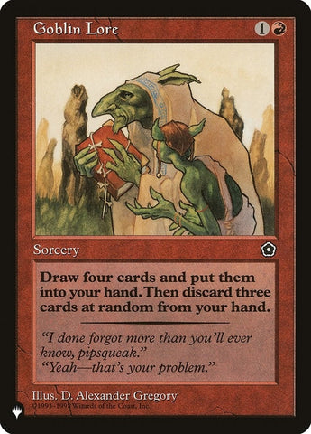 Image for Goblin Lore [The List Reprints]