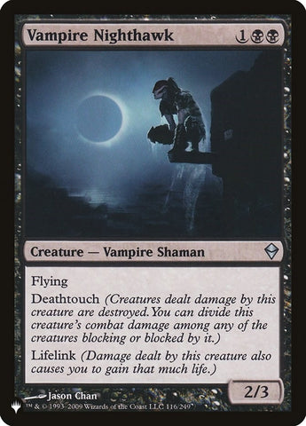 Image for Vampire Nighthawk (ZEN) (116) [The List Reprints]