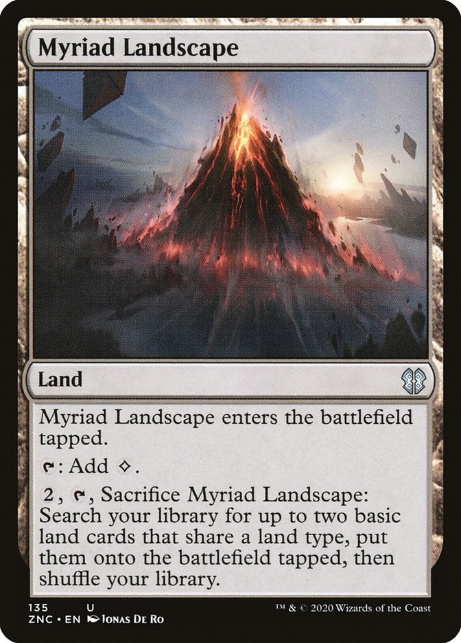 Image for Myriad Landscape (135) [Commander: Zendikar Rising]
