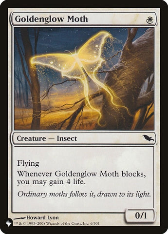 Image for Goldenglow Moth (6) [The List Reprints]